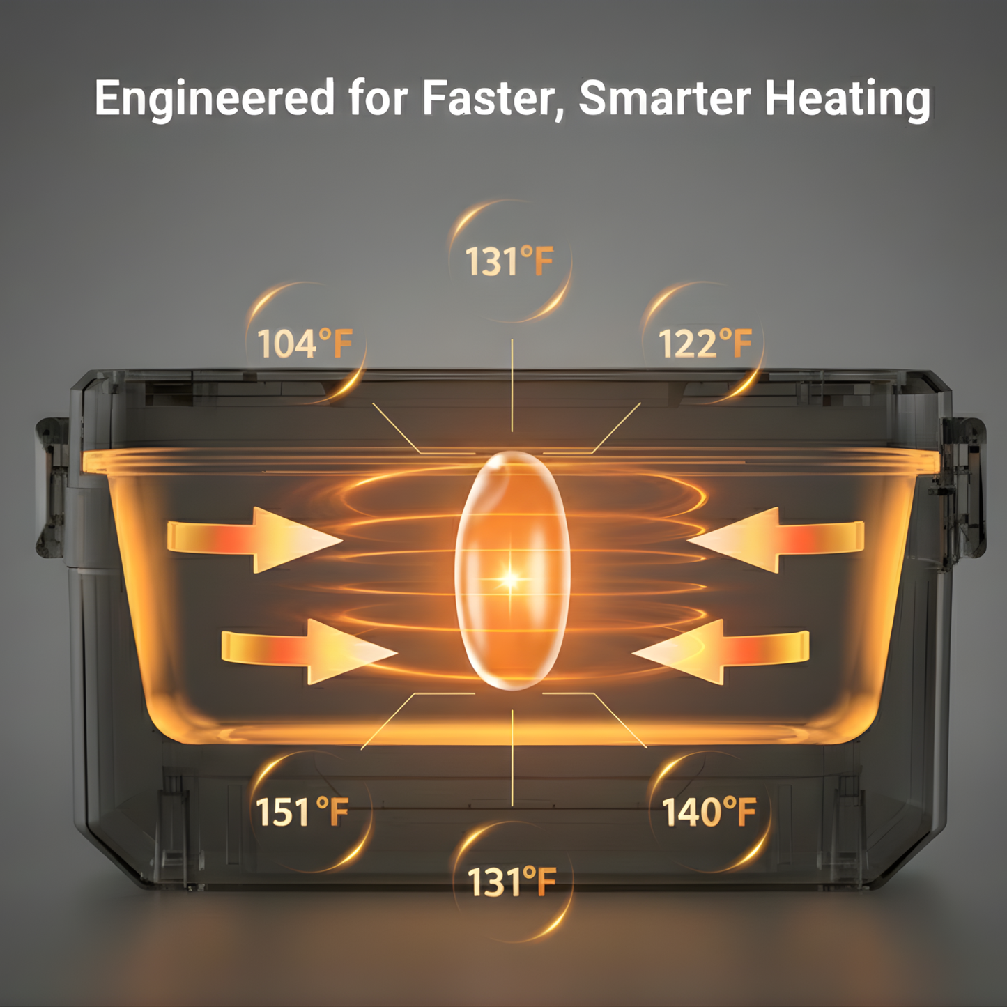 ThermaCase™ - Wireless Self Heating Lunch Box