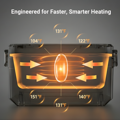 ThermaCase™ - Wireless Self Heating Lunch Box